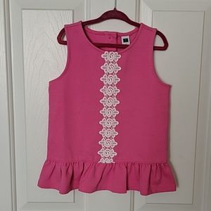 Janie and Jack pink tank
